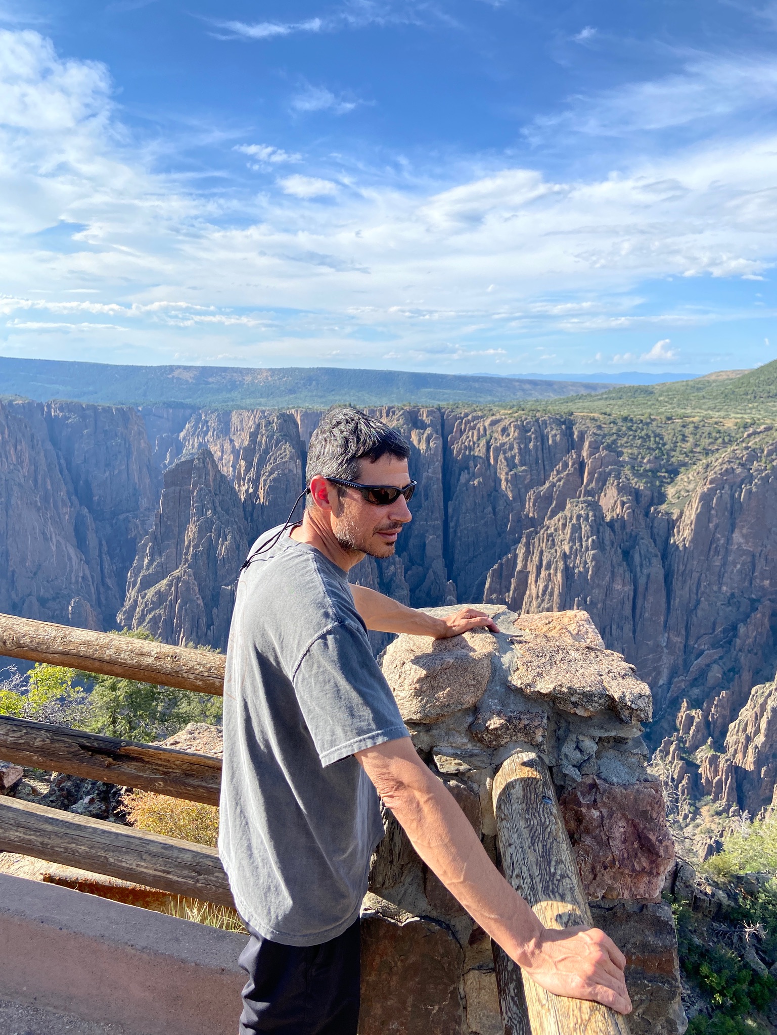 Ben traveled to Black Canyon of the Gunnison National Park in southwest Colorado.