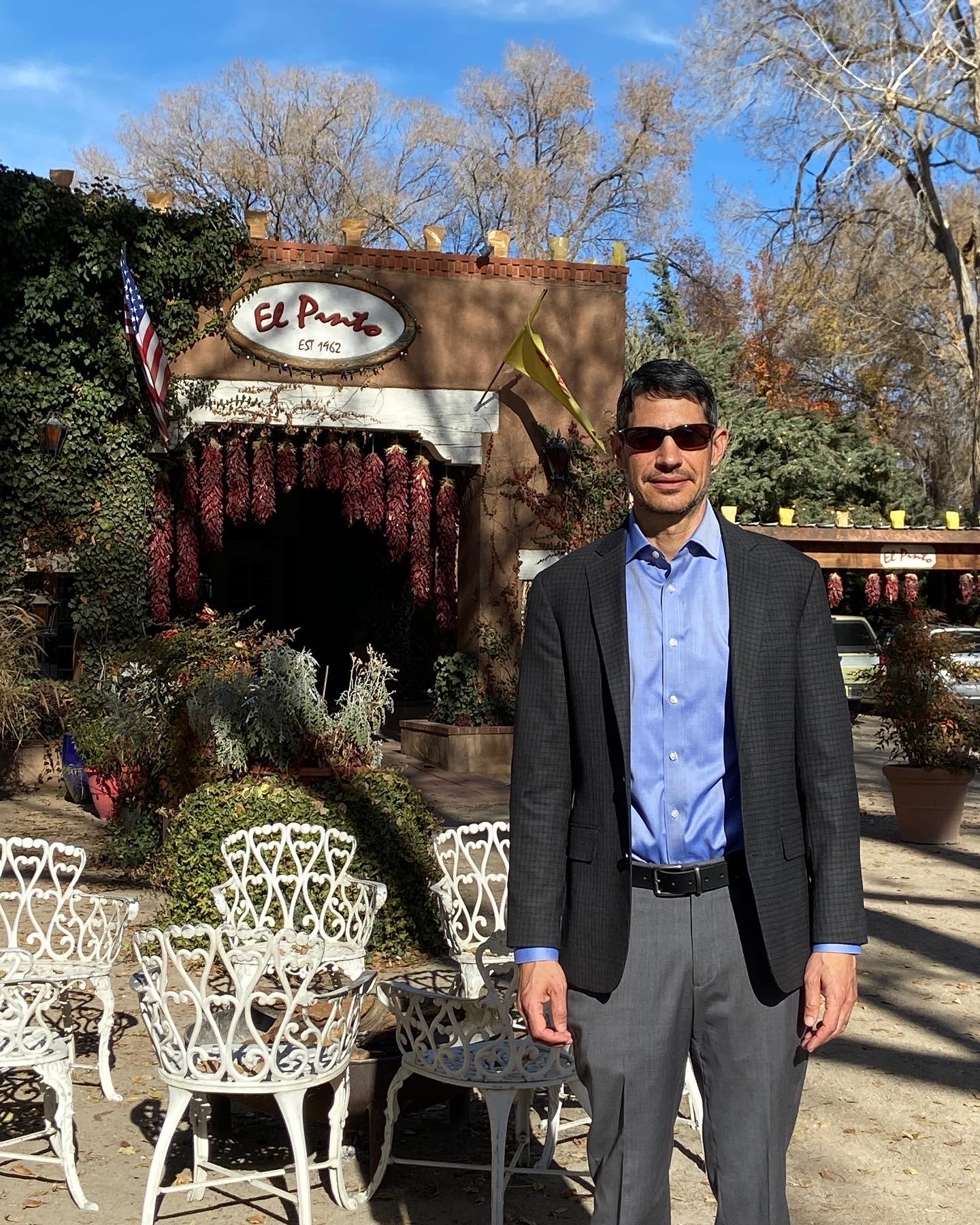 Ben in New Mexico for a recent ITE Section visit. 