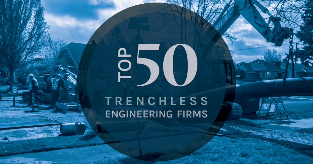 Consor Ranks #22 on the Top 50 Trenchless Engineering Firms List